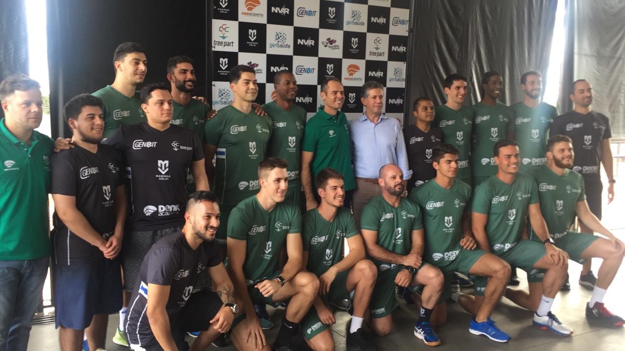 Reformulado, Maringá Vôlei apresenta elenco para temporada 2019/2020