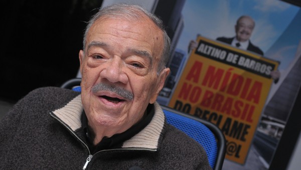 Gilson Aguiar comenta a morte do pai da publicidade, Altino de Barros