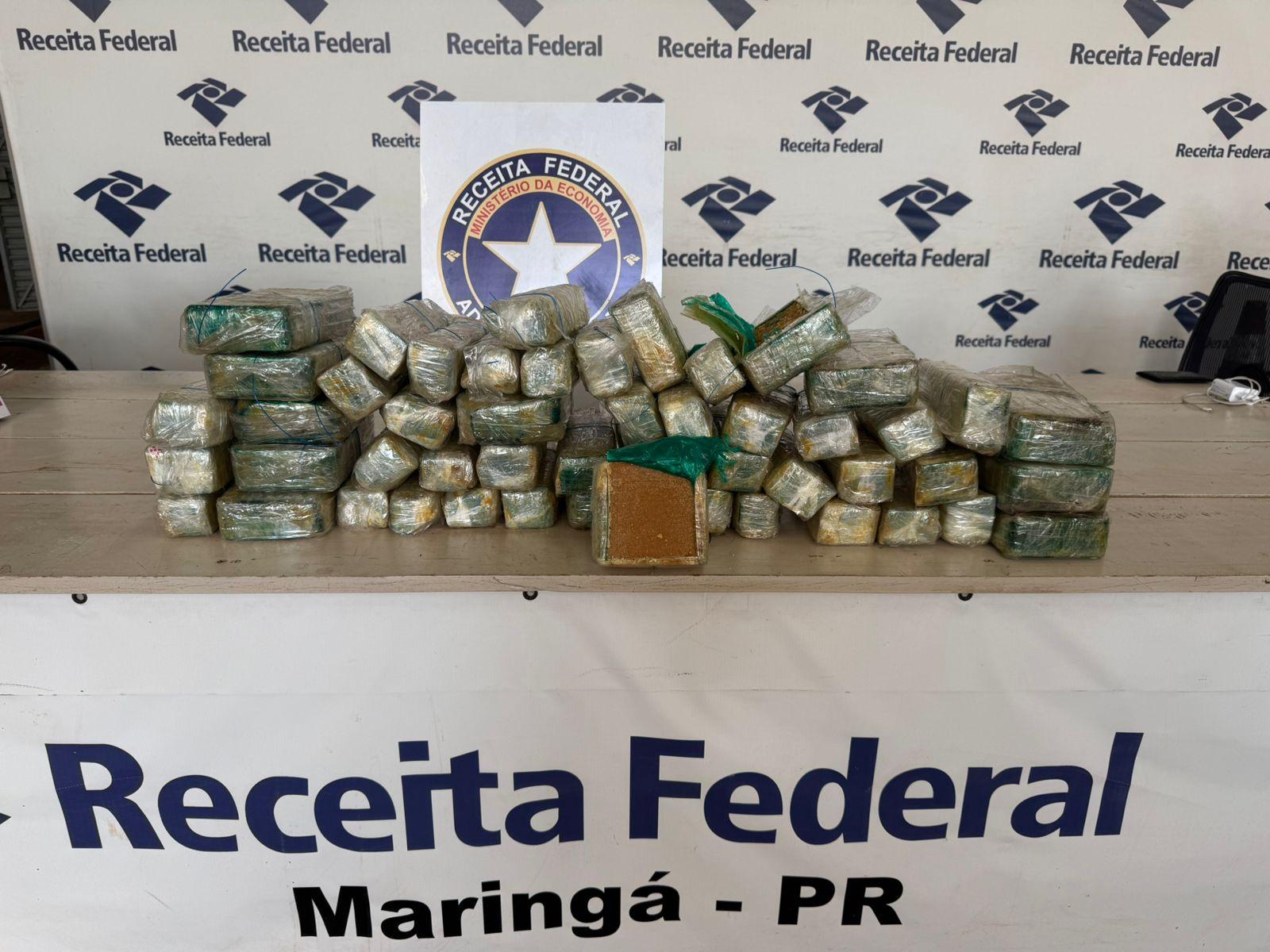 RF apreende 33 quilos de pasta base de cocaína