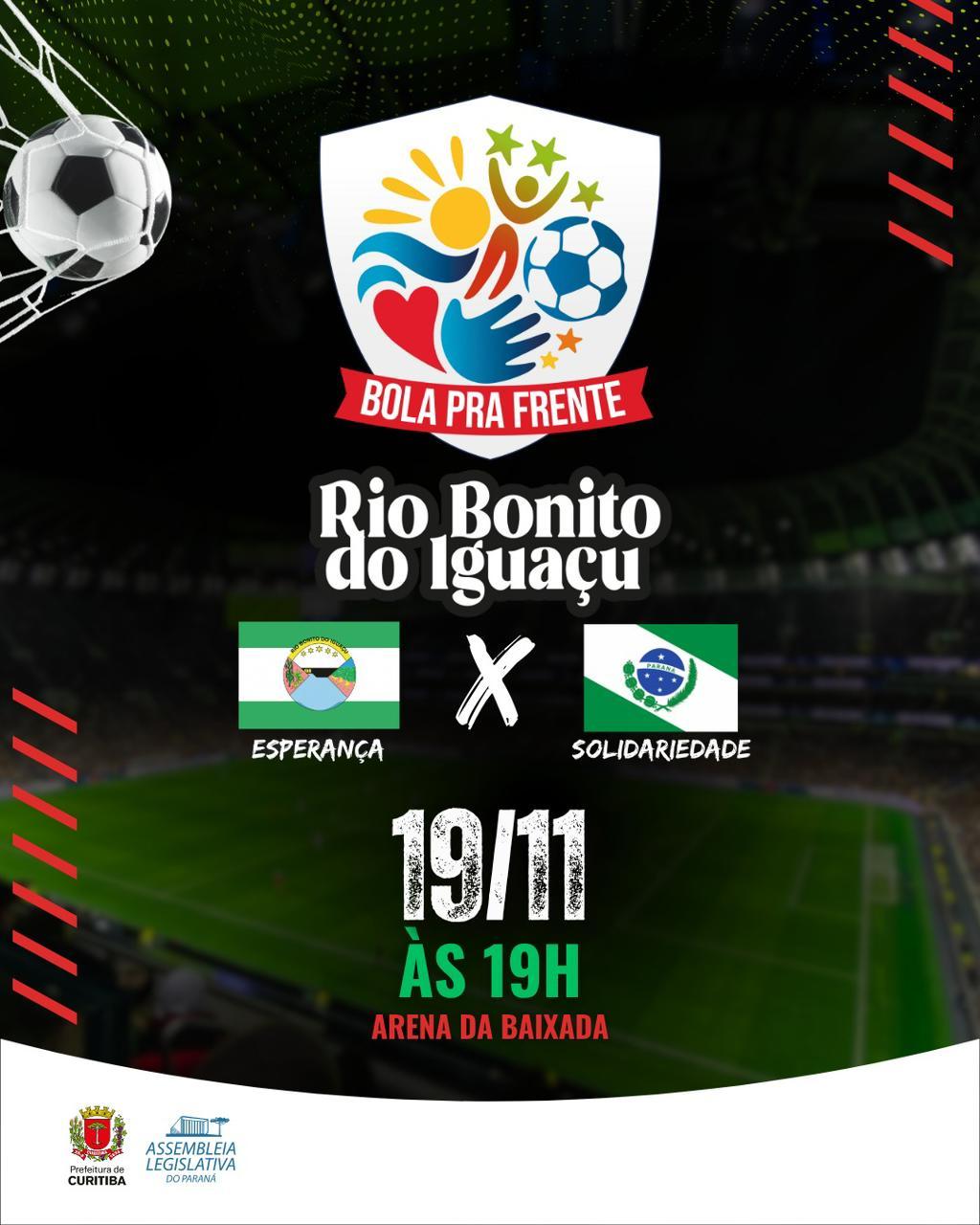 Jogo solidário arrecada recursos para Rio Bonito do Iguaçu