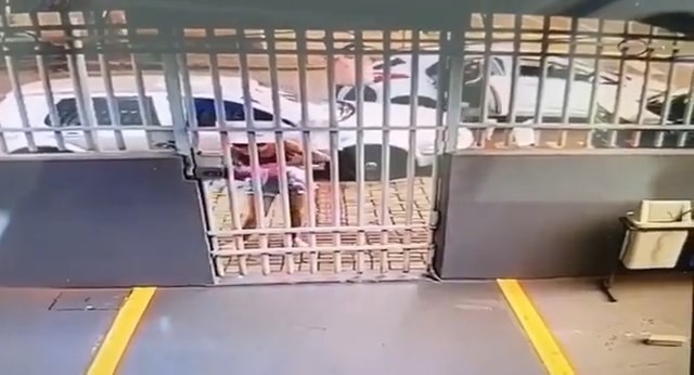 Carro fura pneu e policial salva bebê engasgado em Sarandi