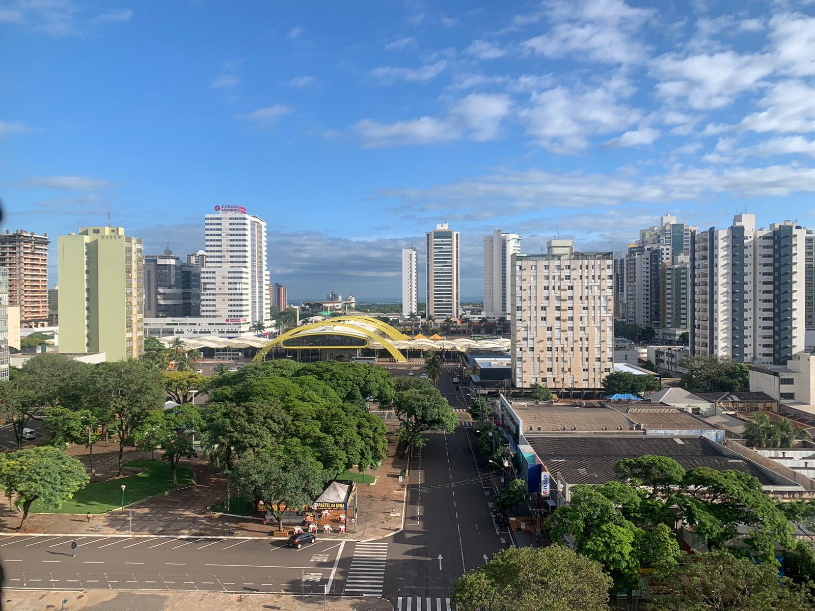Quarta-feira (14) será de tempo ensolarado e máxima de 28ºC em Maringá