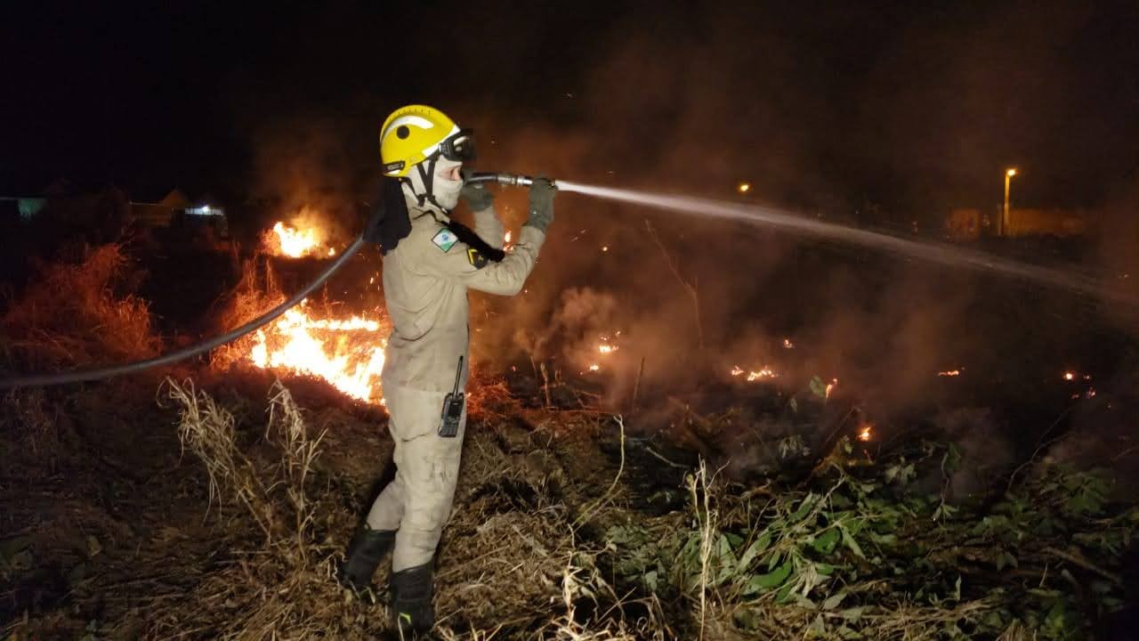 Incêndios ambientais consumiram mais de 4 mi de m² de vegetação na região do 5º GB