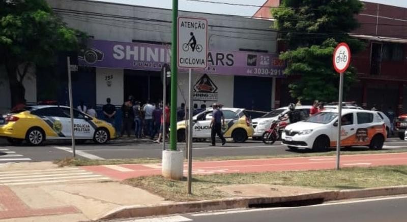 Homem é morto a tiros dentro de oficina na Avenida Carlos Borges