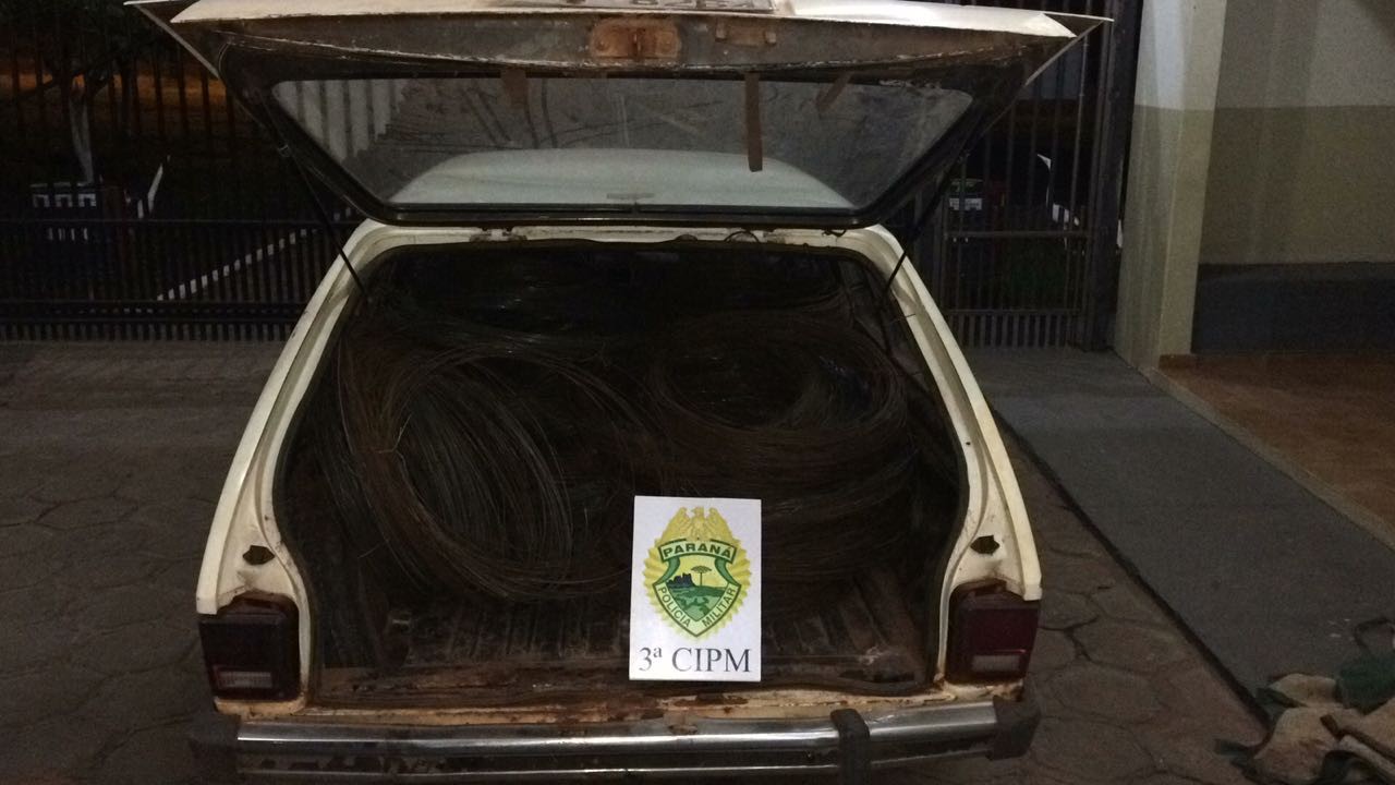 Polícia prende ladrões de propriedades rurais