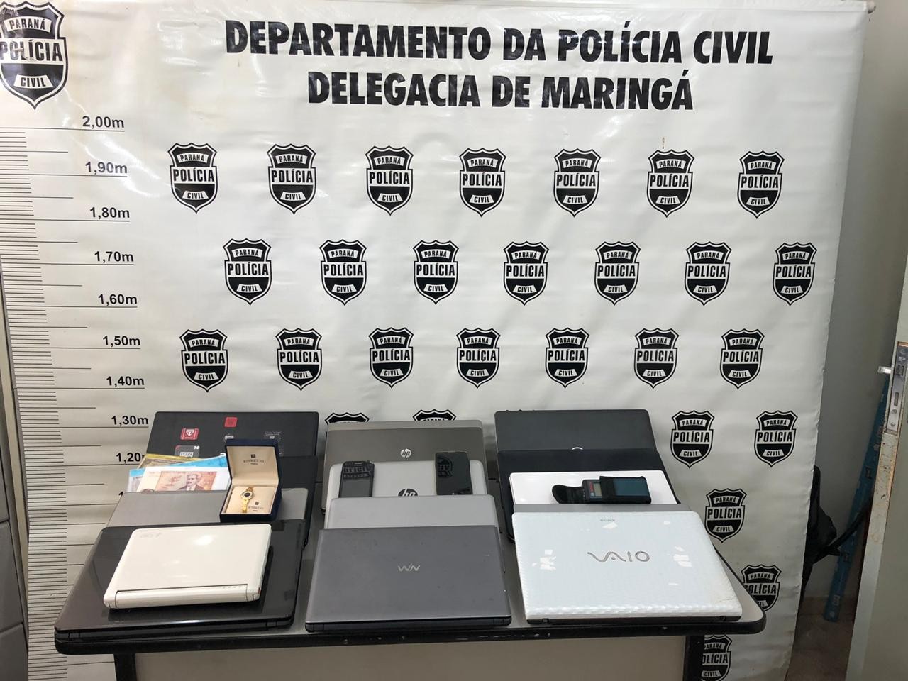 Polícia Civil recupera objetos furtados de prédio comercial