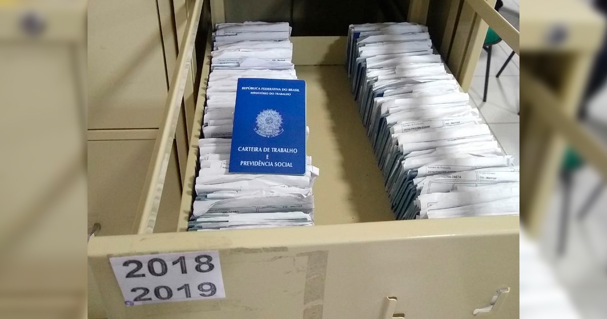 Mais de 1.500 carteiras de trabalho aguardam ser retiradas