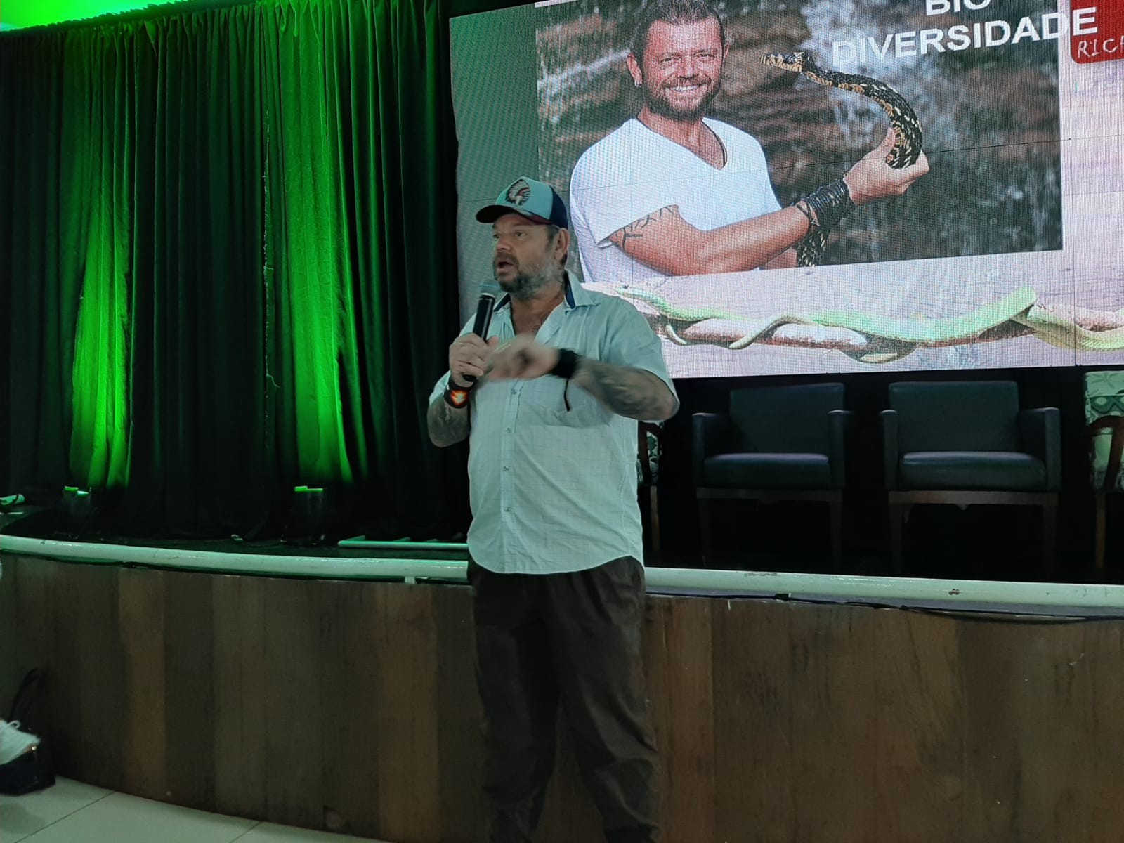 Richard Rasmussen realiza palestra na Expoingá