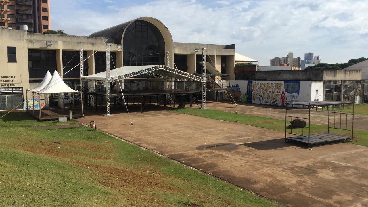 Telão público que vai transmitir jogos da seleção está pronto