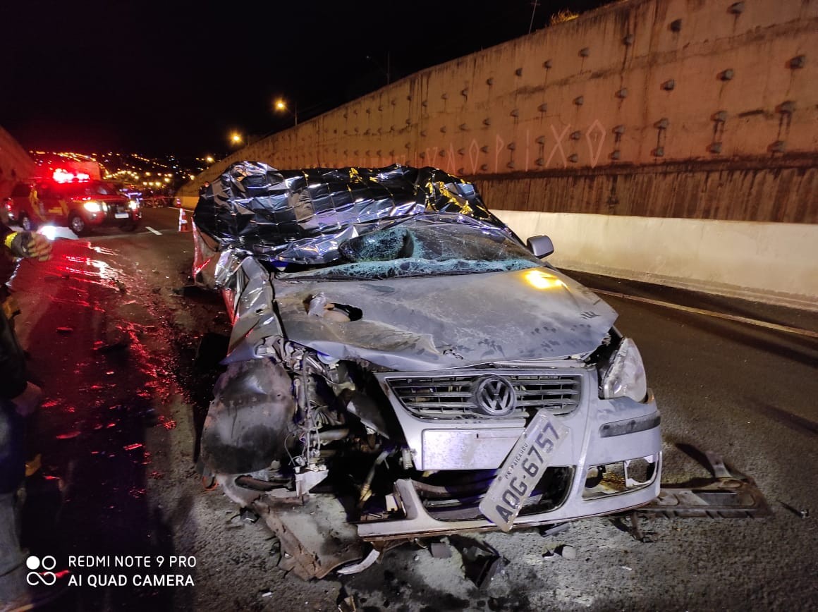 Motorista morre em acidente no Contorno Norte