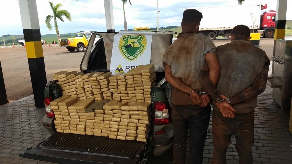 Três são presos em perseguições nas BR-376 e PR-323