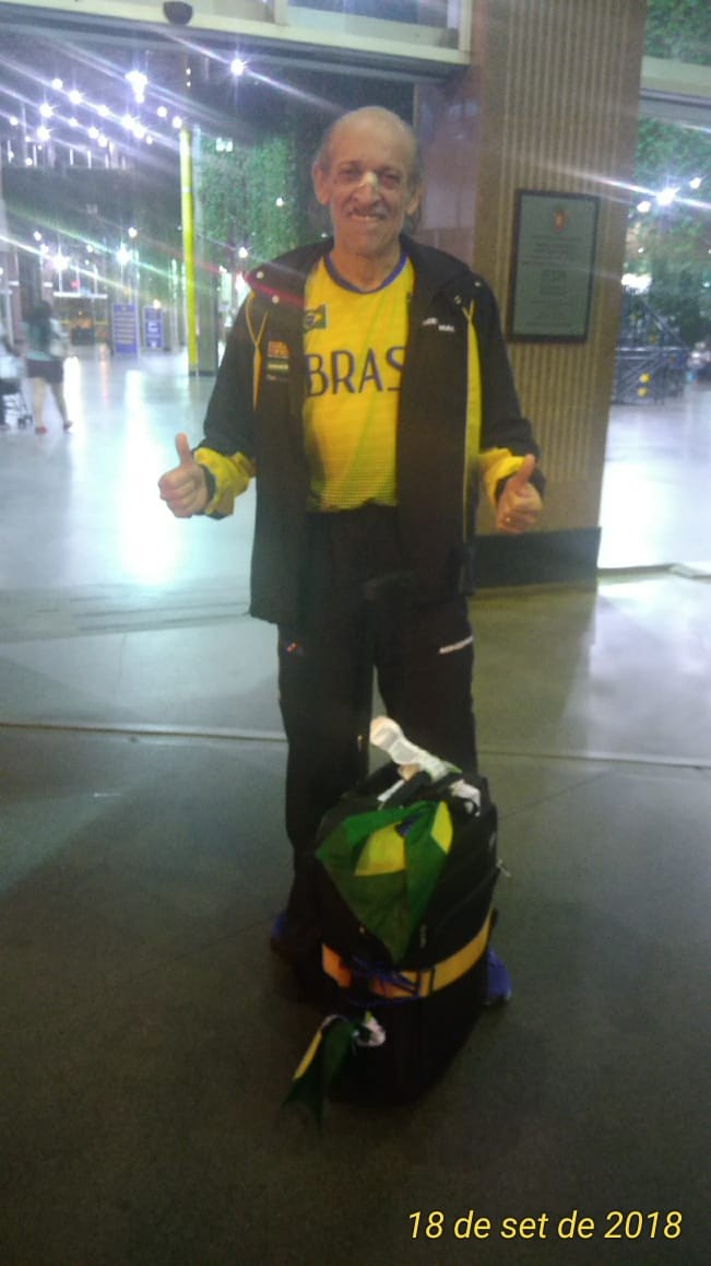 Atleta volta com experiência após disputar mundial na Espanha