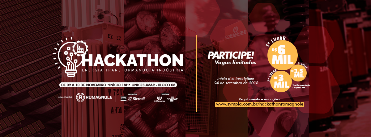 Quase 30 equipes disputam Hackathon industrial em Maringá