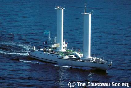 Navio foi projetado para ter tecnologia de propulsão a turbovela