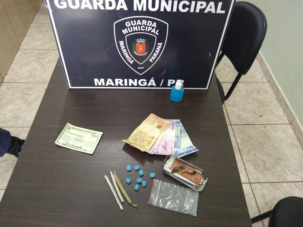 Pelo segundo dia consecutivo, câmeras flagram usuário de drogas na Vila Olímpica