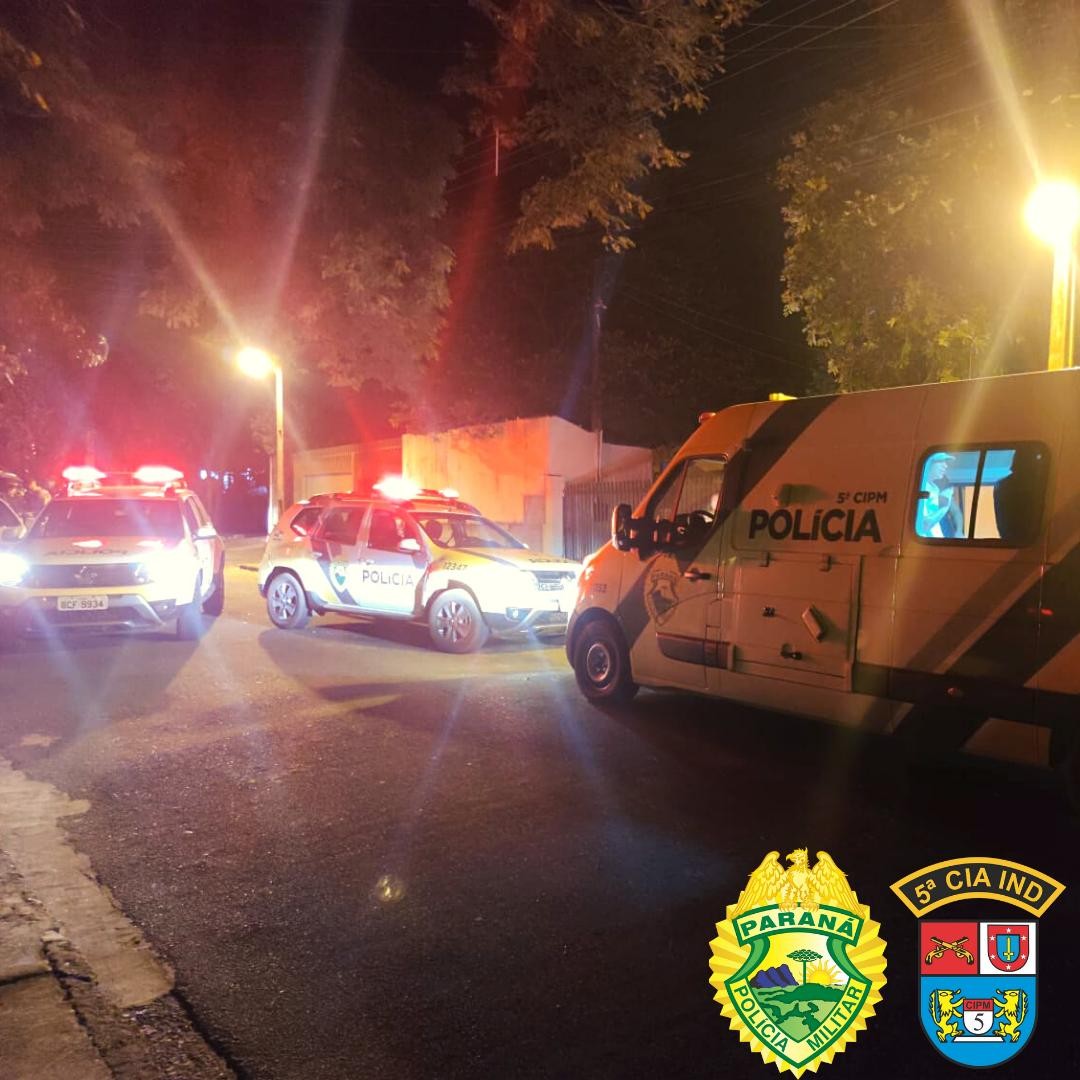 Quatro adolescentes são apreendidos e 13 pessoas são presas em festa