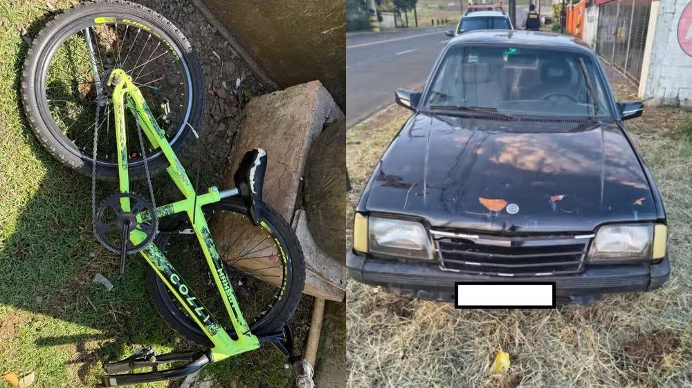 Criança é atropelada e arrastada por motorista em Guarapuava