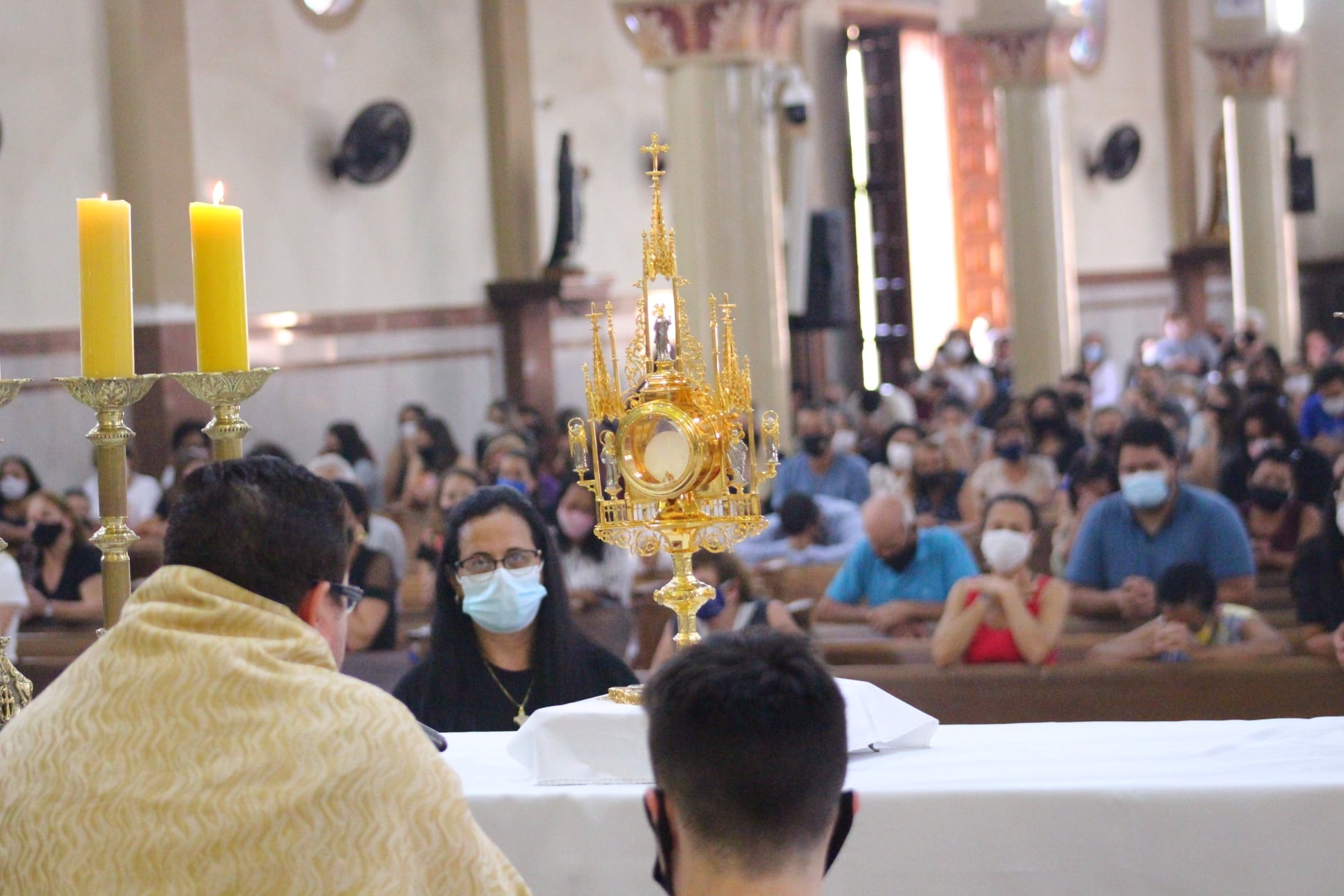 Santuário de Nossa Senhora Aparecida, em Astorga, se prepara para receber fiéis em 12 de outubro
