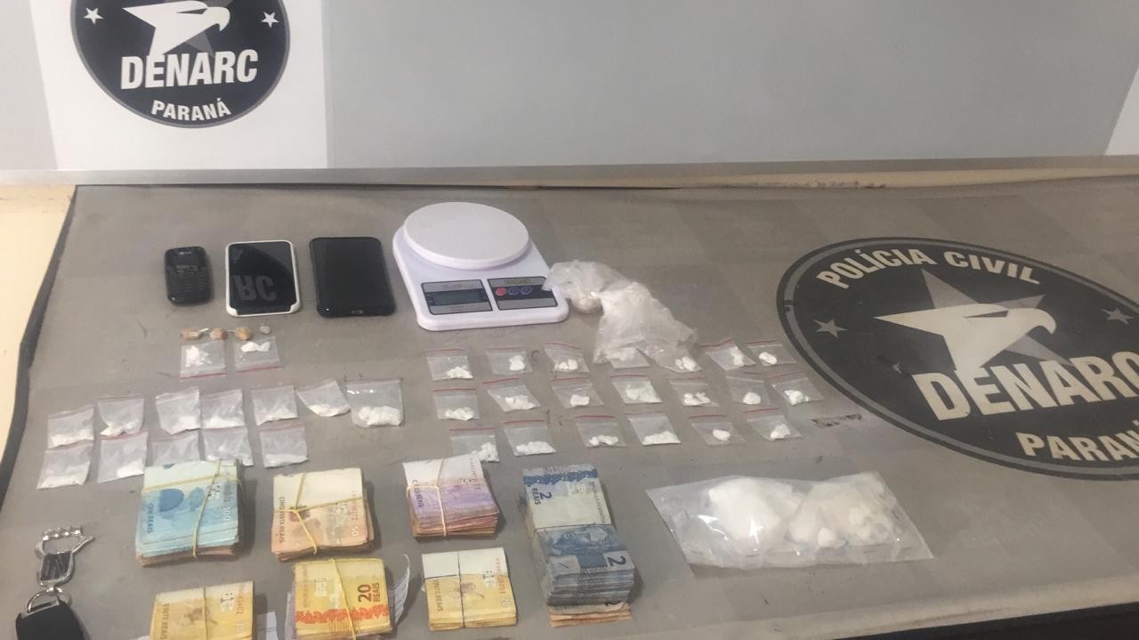 Lanchonete era fachada para venda de drogas em Maringá