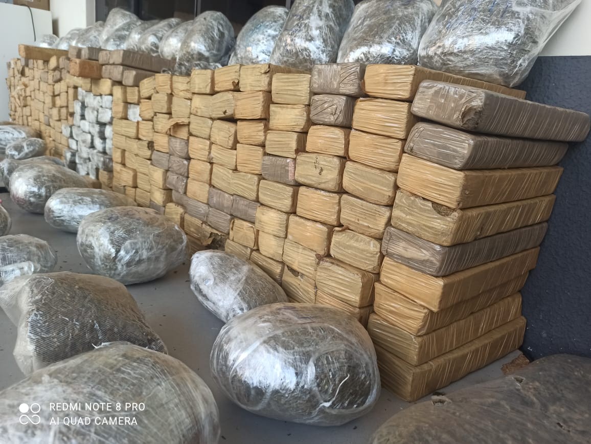 Guarda Municipal apreende 215 kg de maconha em Sarandi