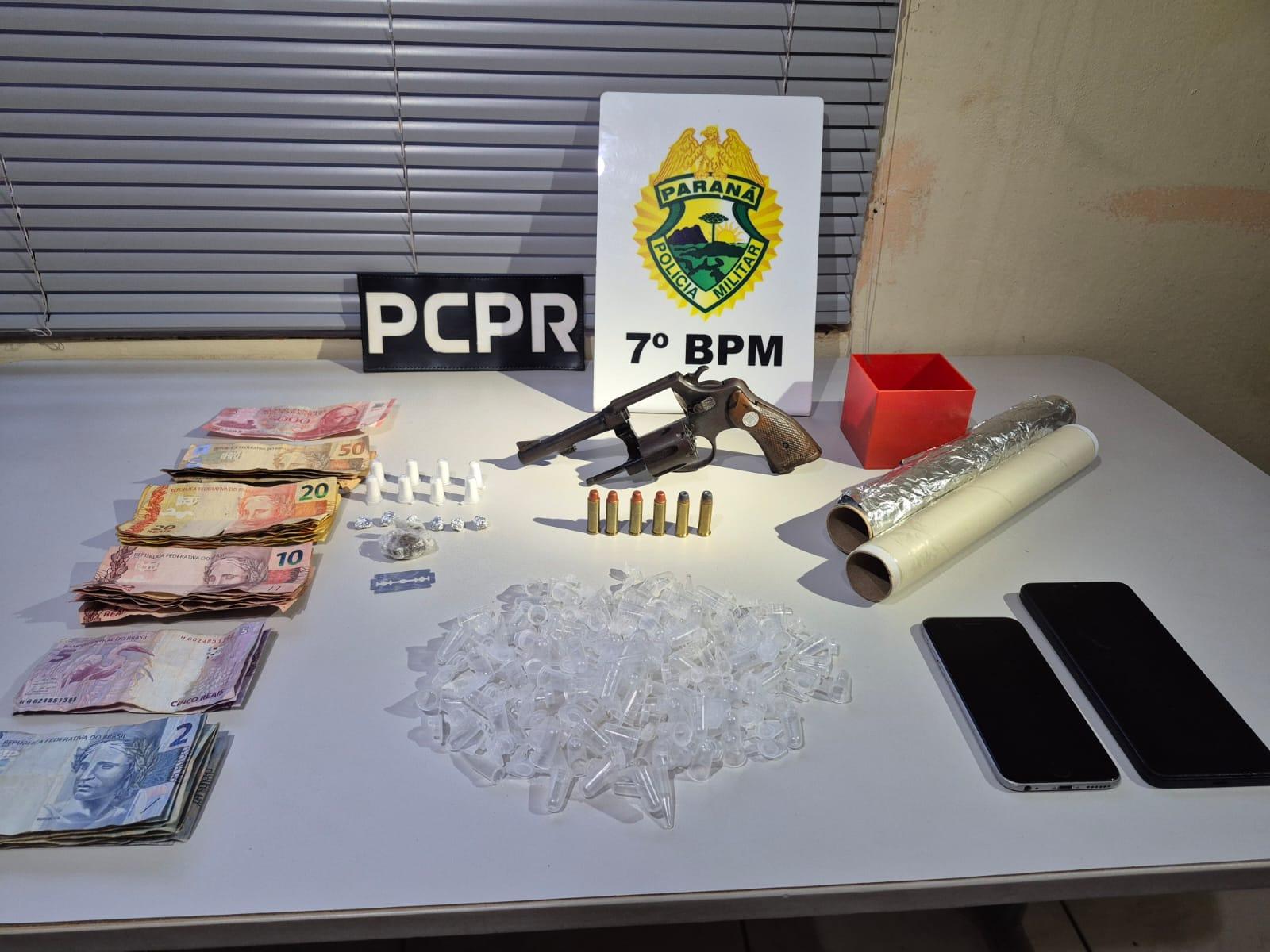 Polícia cumpre 36 mandados em operação contra tráfico de drogas e posse ilegal de armas de fogo em Umuarama