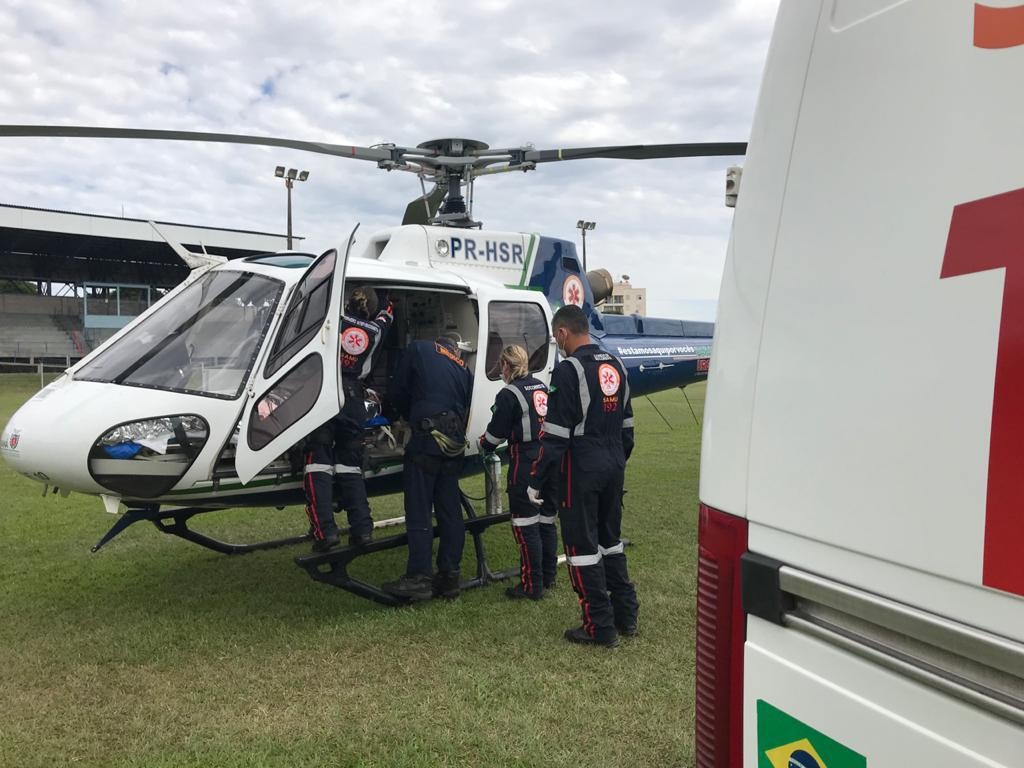 Trabalhador tem 50% do corpo queimado após explosão de reator