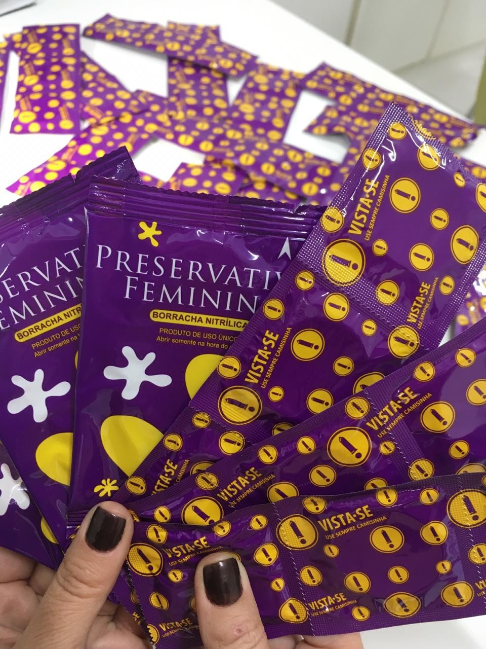 Maringá recebe lote com mais de 70 mil preservativos