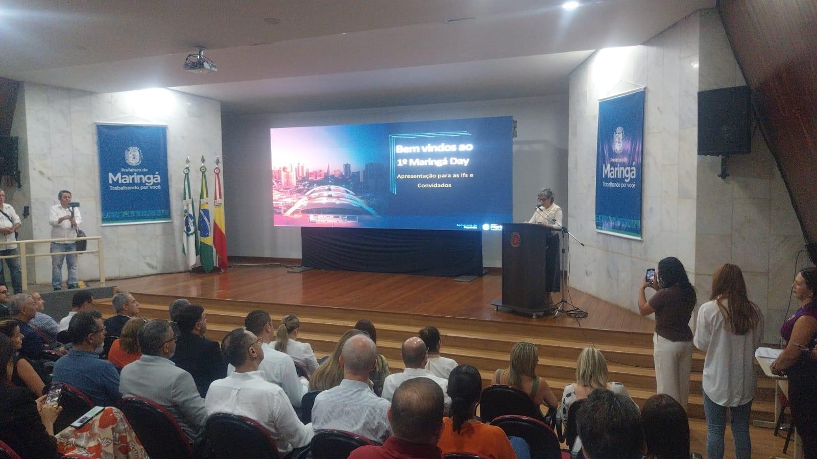 Em 1ª Maringá Day, Prefeitura apresenta estratégia para reduzir dívida com bancos