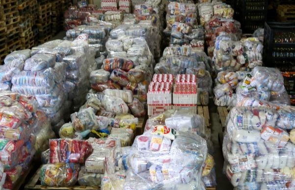 Provopar arrecada mais de 60 toneladas de alimentos