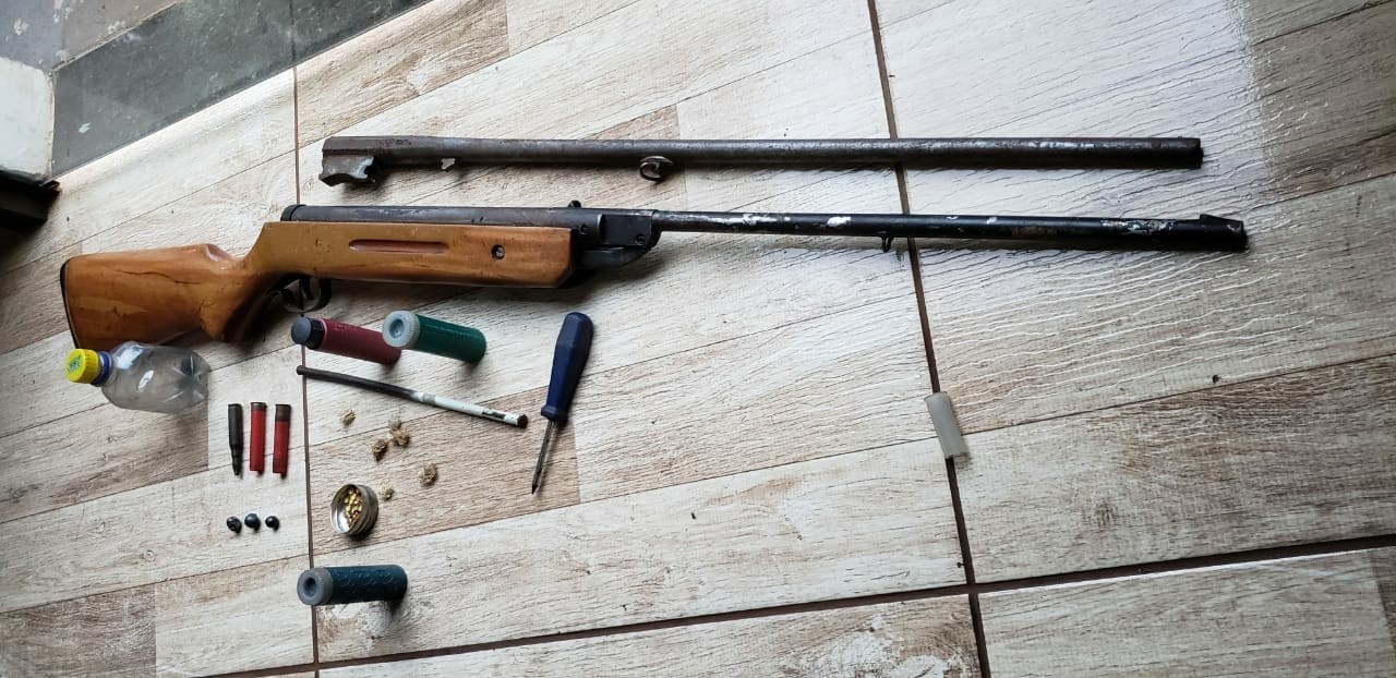 Polícia ambiental localiza cativeiro com aves silvestres em Maringá