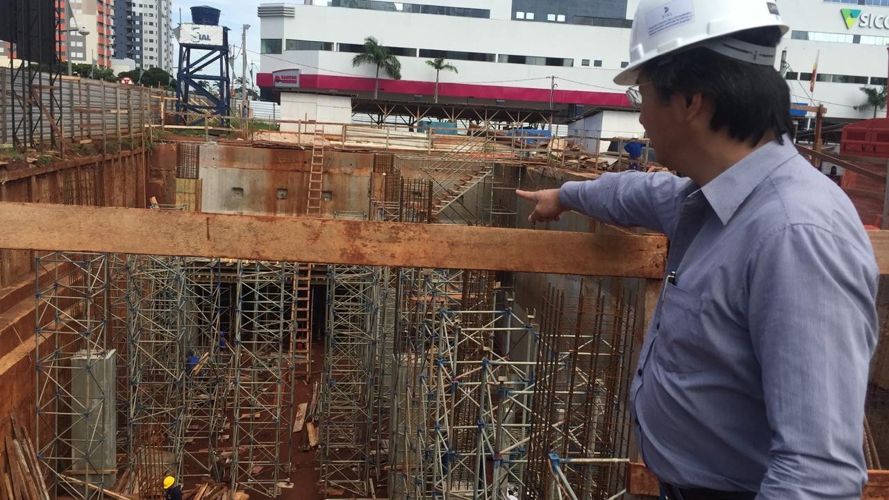 Túnel do novo centro não afeta segurança no futuro terminal