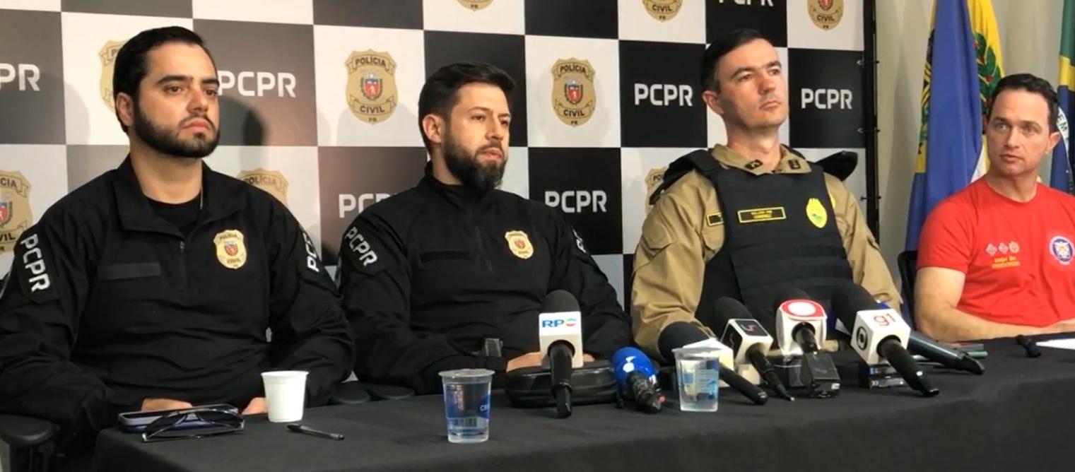 Em coletiva de imprensa, delegado detalha investigação sobre desaparecidos