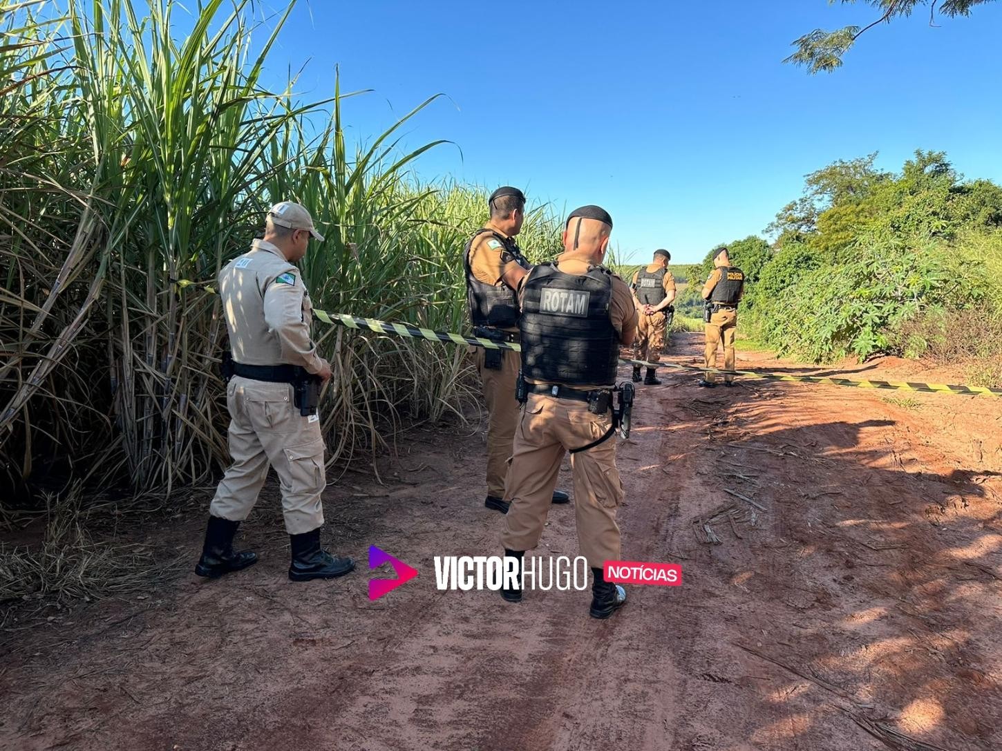 Sarandiense é executado a tiros e decapitado em canavial