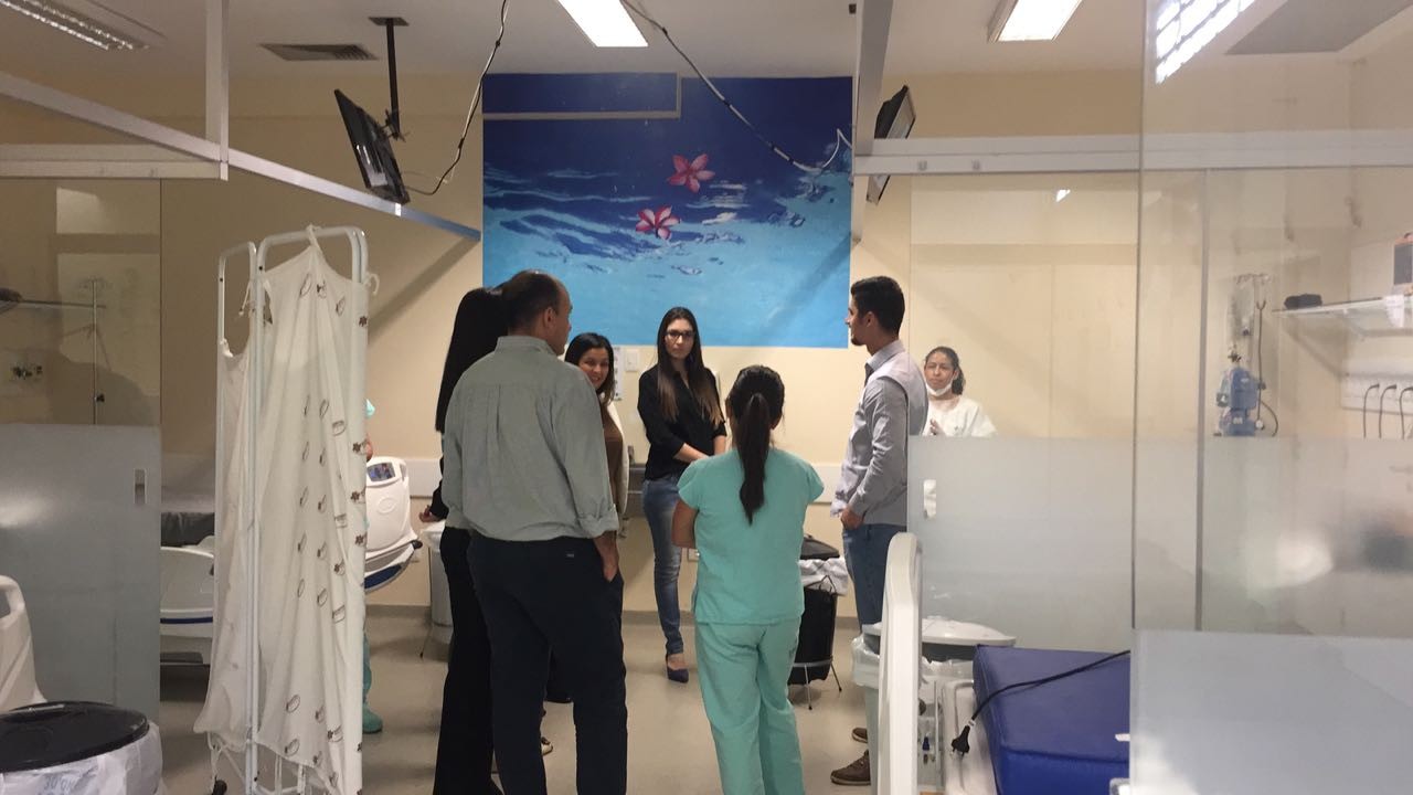 Técnicos do Sírio Libanês avaliam UTI do Hospital Municipal