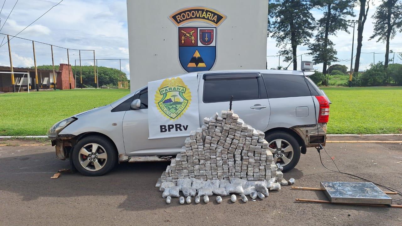 Quatro pessoas são presas por tráfico internacional de drogas na PR-317