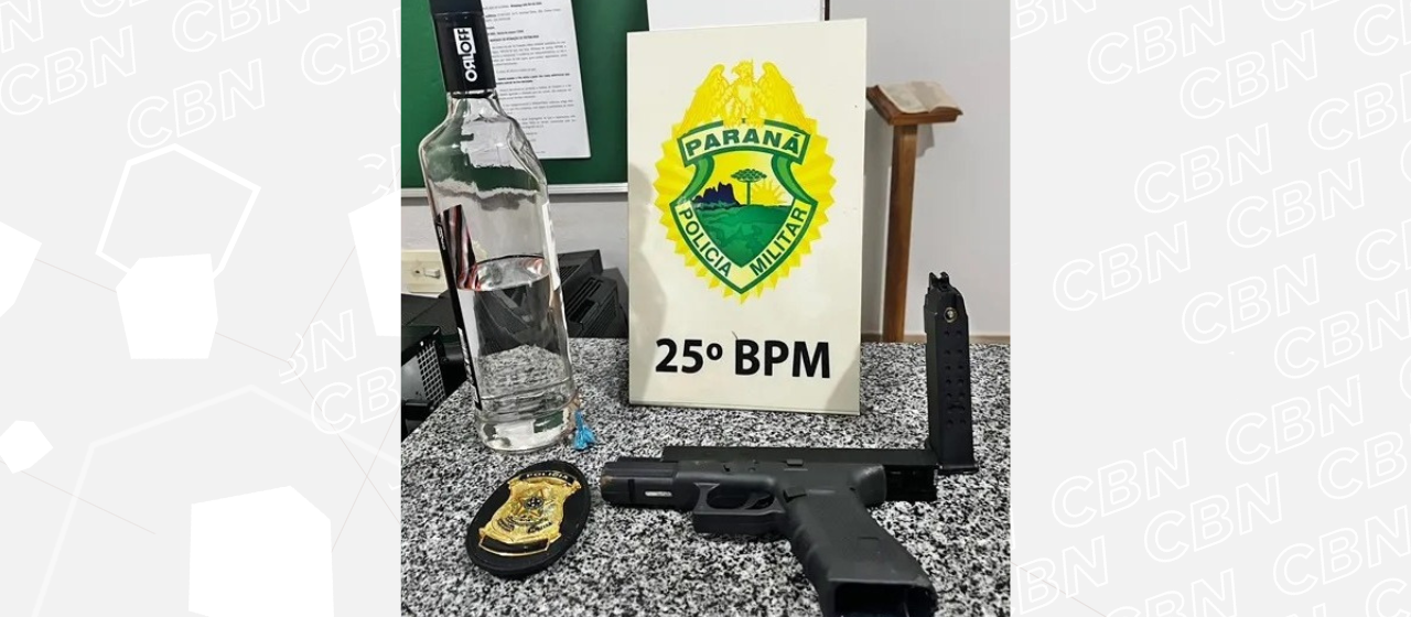 Policial Militar da Bahia tenta assaltar ônibus e é preso na PR-486