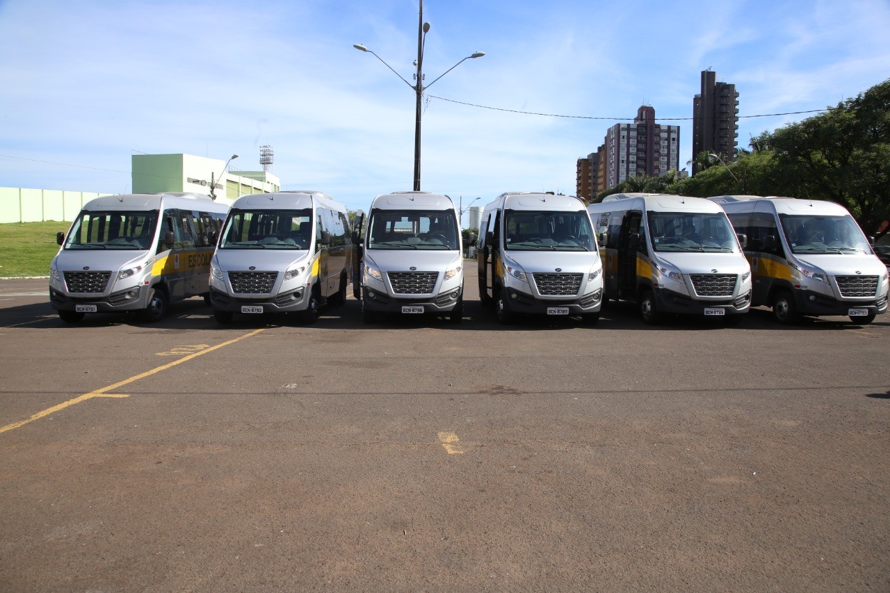 Secretaria de Educação renova frota do transporte escolar