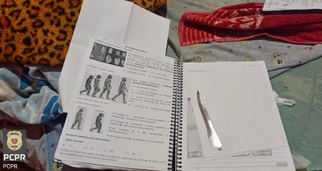 Polícia cumpre medida de internação a jovem que ameaçou professores de morte