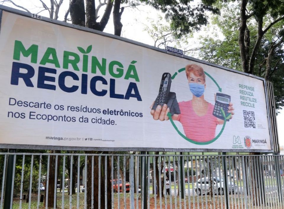 Maringá Recicla volta a distribuir sacos verdes na semana que vem, diz secretário
