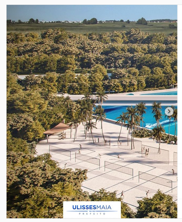 Prefeitura de Maringá reserva nova área para estudos de implantação da ‘prainha artificial’