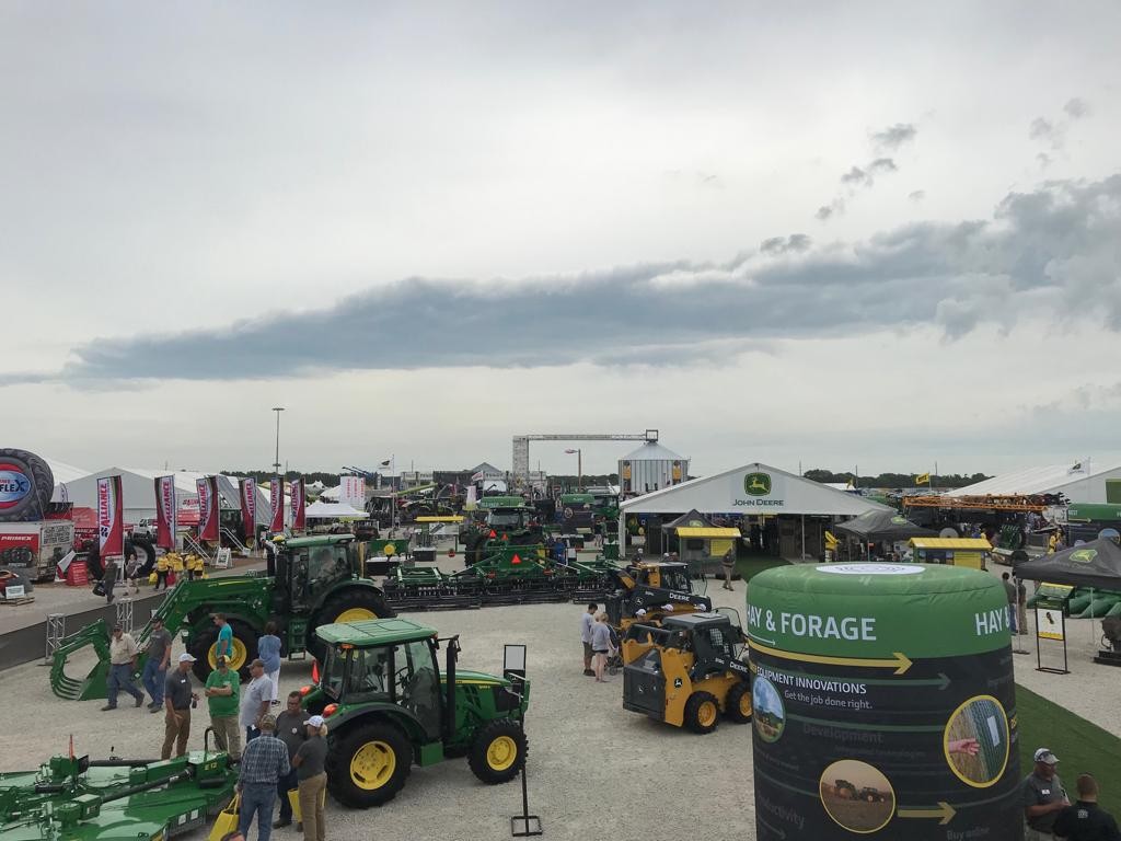 Farm Progress Show recebe mais de 600 expositores de equipamentos e implementos agrícolas por ano