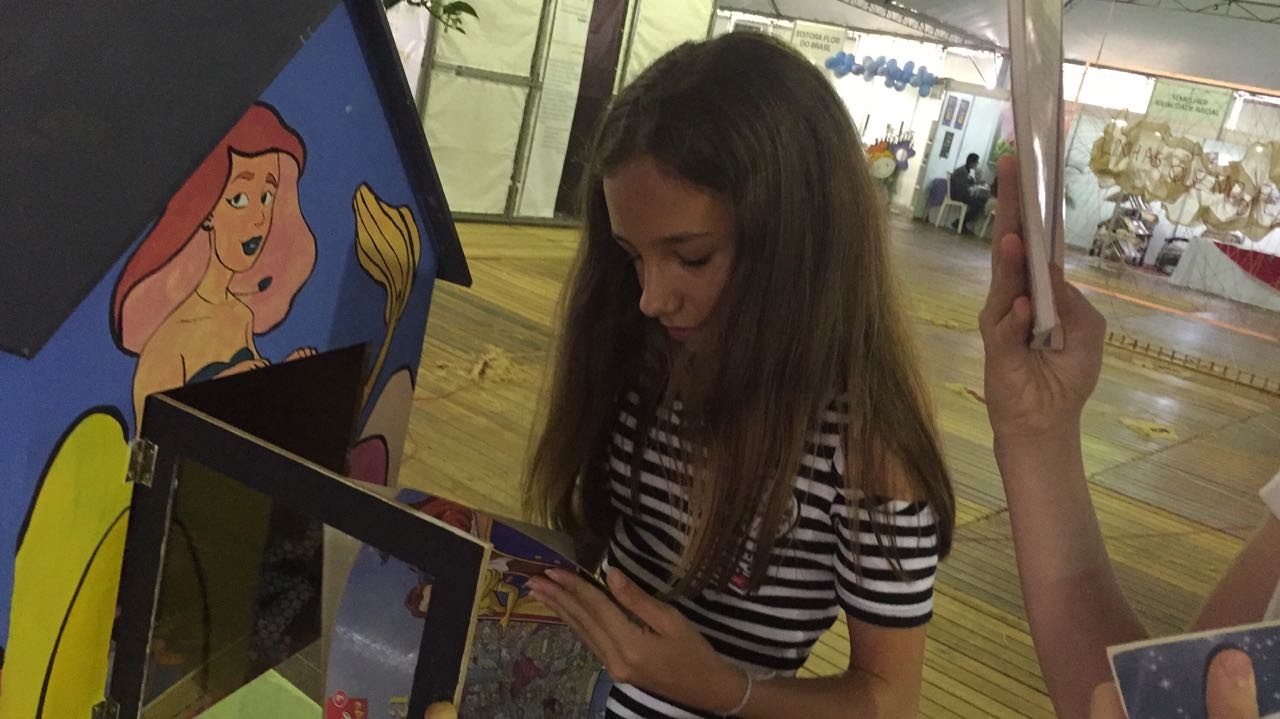 Casa do Livro é atração na Flim