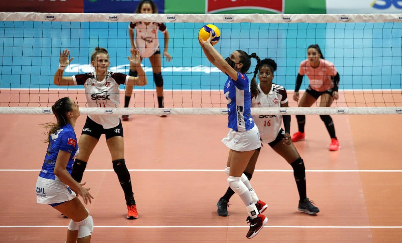 Unilife Maringá é derrotado pelo Sesc Flamengo por 3 sets a 0
