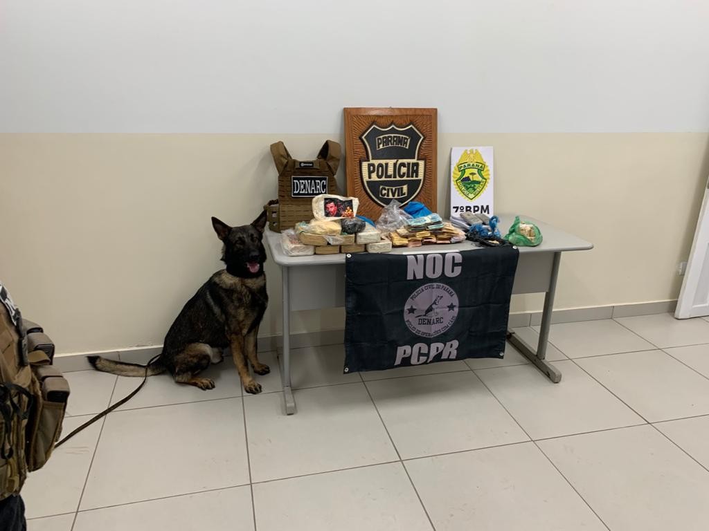 Operação contra o tráfico de drogas apreende 11 kg de crack