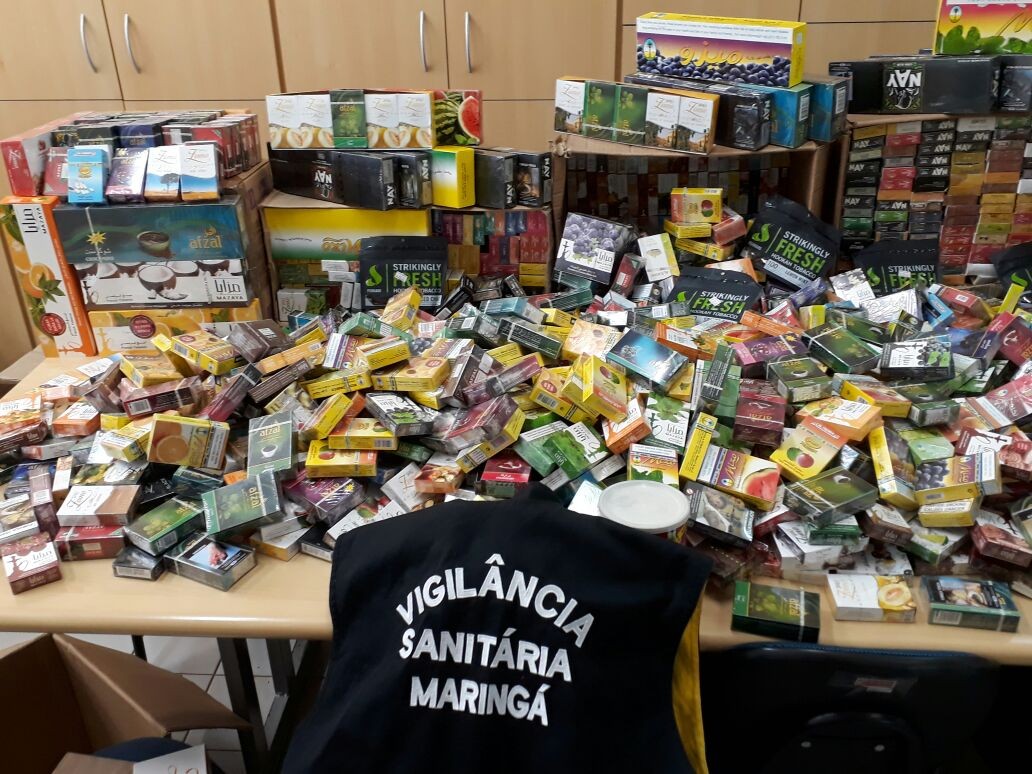 Lei também proíbe uso de narguillé nas calçadas de Maringá