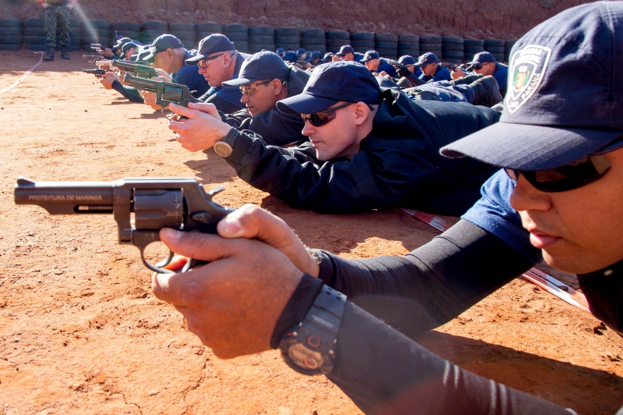 Guarda Municipal de Maringá está treinando mais 29 agentes para usar armas