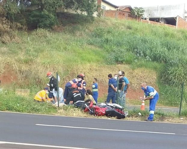 Motociclista morre em acidente na BR-376, em Mandaguaçu