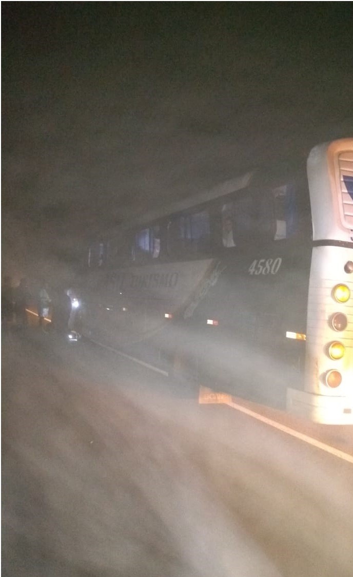 Ônibus de sacoleiros é assaltado na PR-317