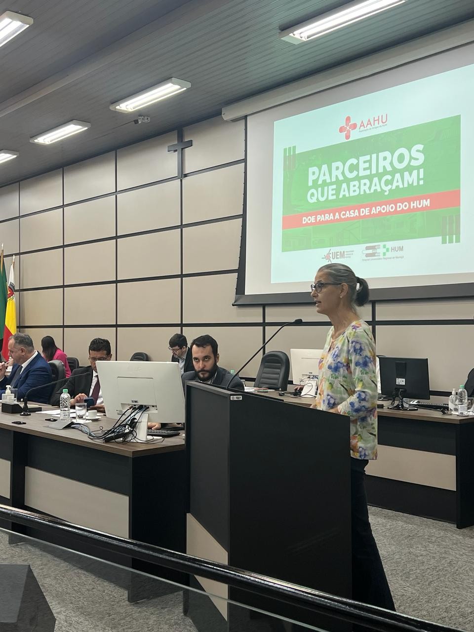 Amigos do HUM pedem apoio a vereadores