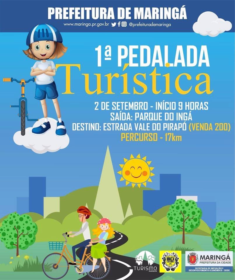 Maringá terá pedalada pelo “Vale do Pirapó”